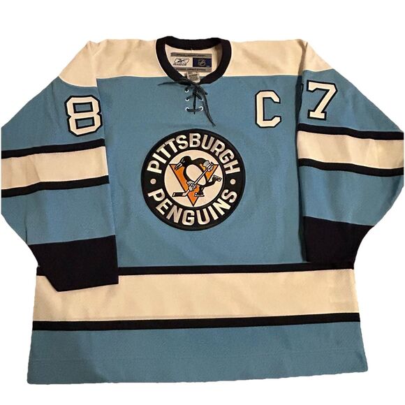 Reebok Other - Sidney Crosby Jersey - Pittsburgh Penguins - Powder Blue Winter Classic 2008 XL